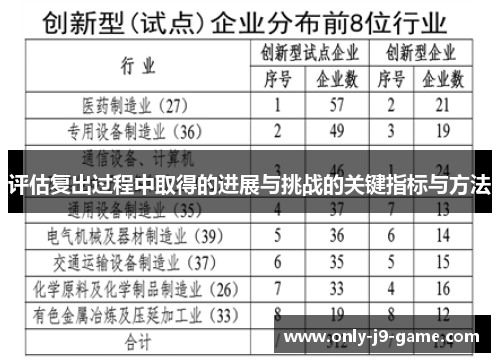 评估复出过程中取得的进展与挑战的关键指标与方法